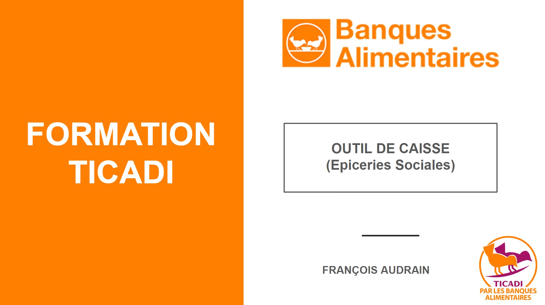 Outil de caisse TICADI - 05 12 2024